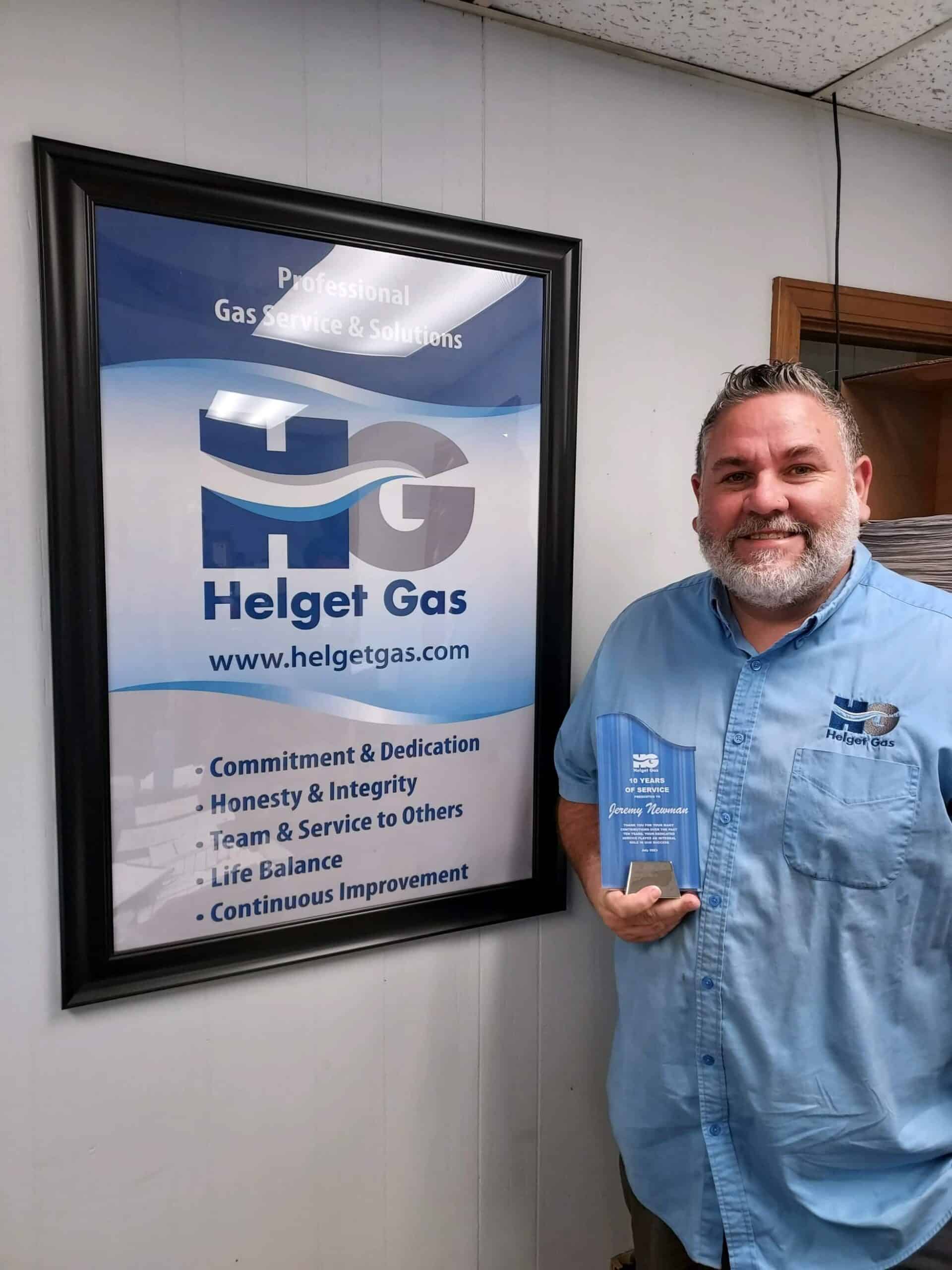 Employee of Helget Gas